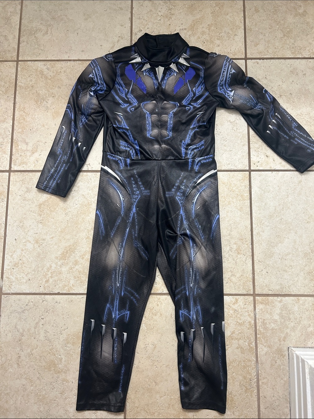 Disney Black Panther Costume with light up Vibranium chest!